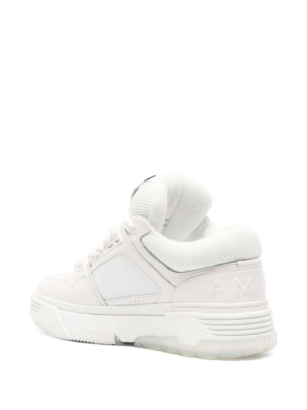MA-1 leather-trim mesh sneakers - 3