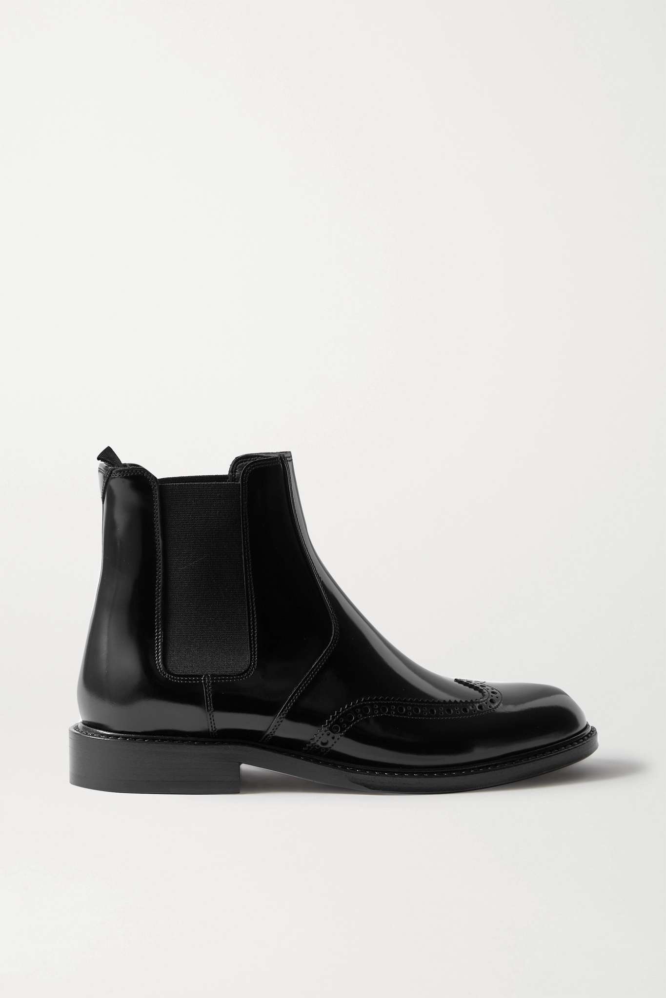 Ceril glossed-leather Chelsea boots - 1