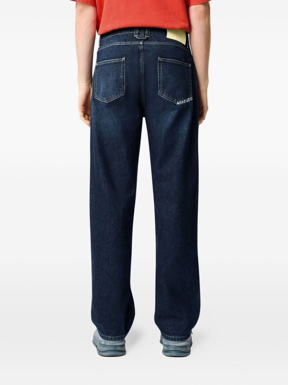 cotton straight jeans - 4