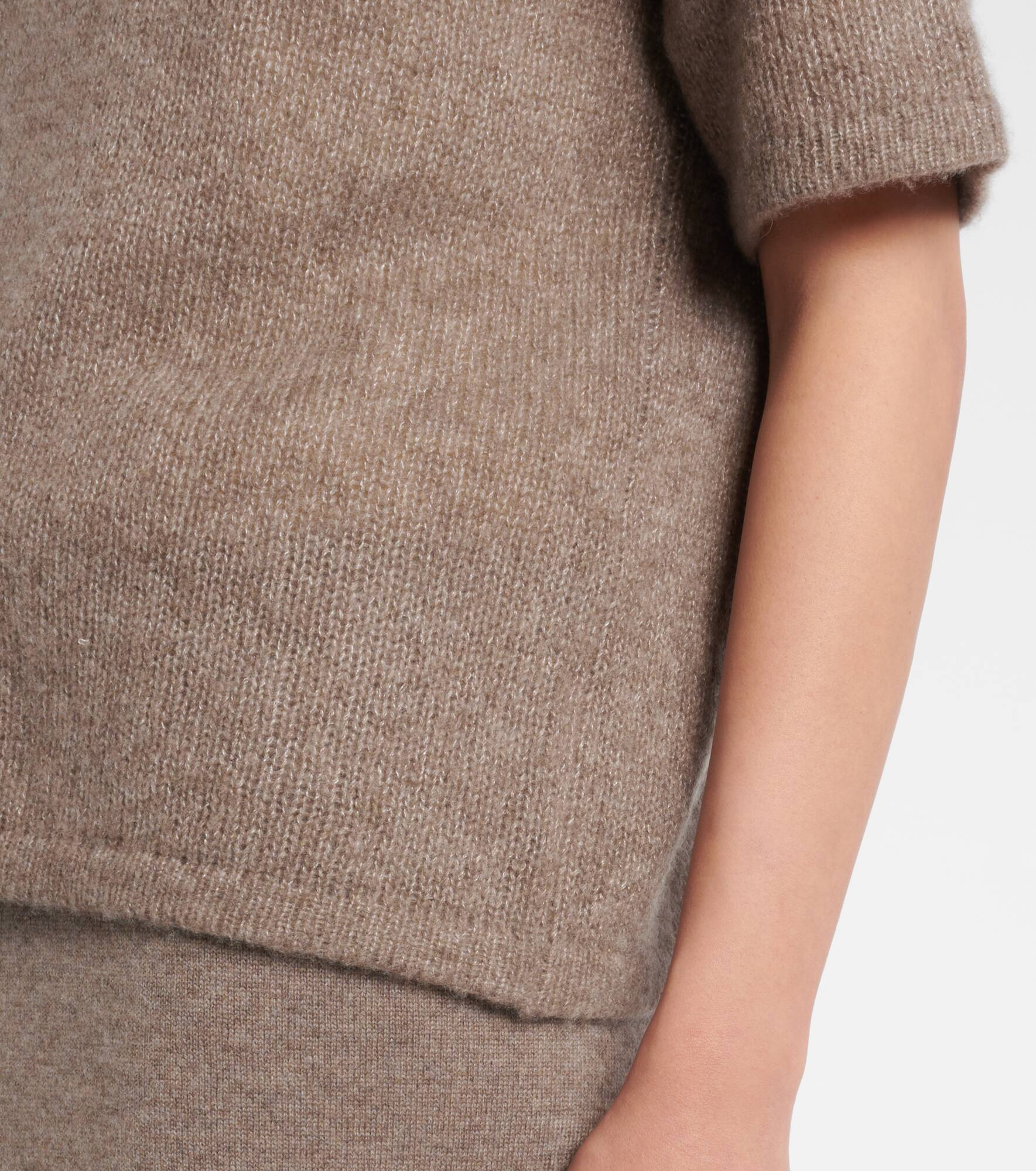 Cecelia cashmere and silk T-shirt - 5