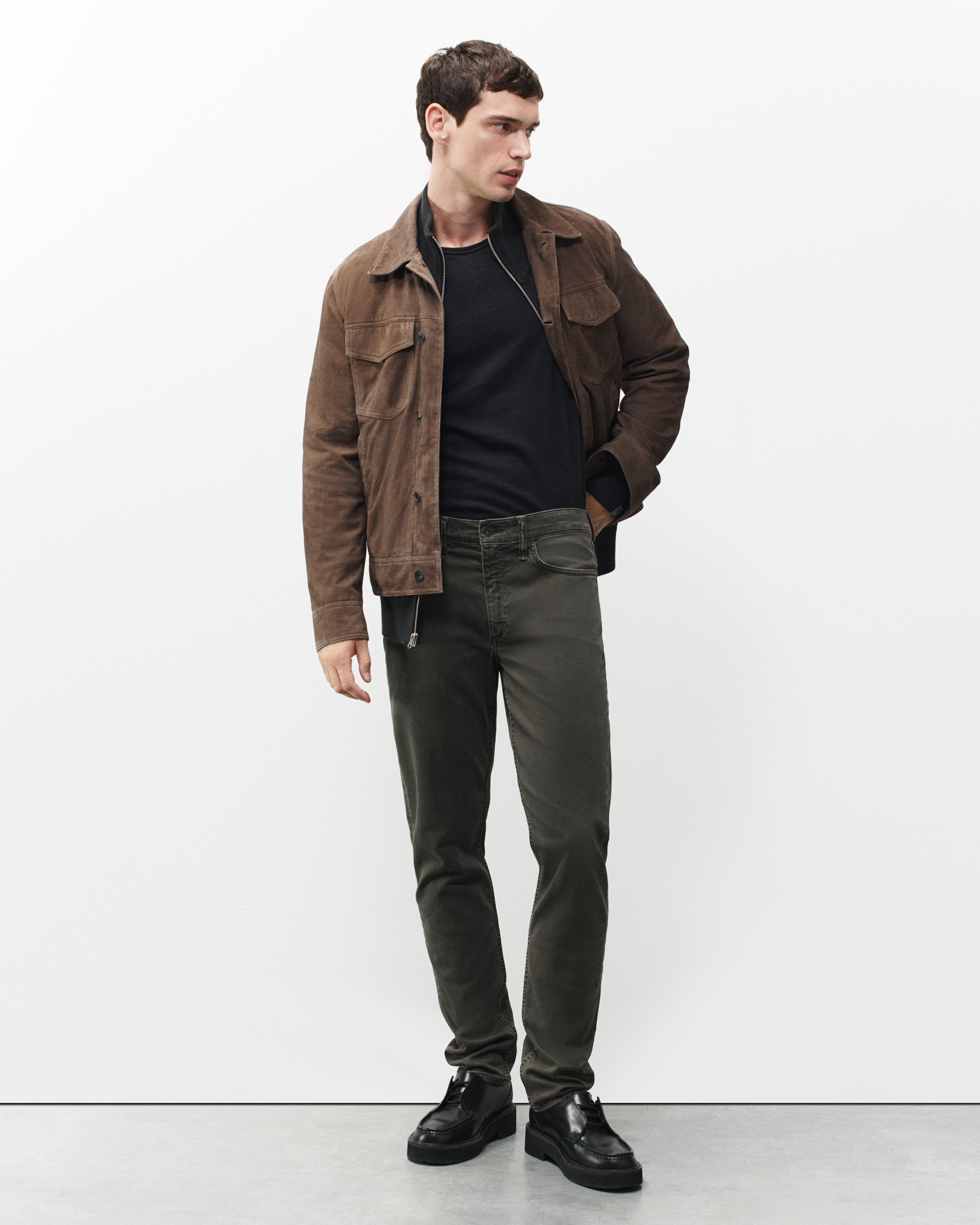 rb Suede Trucker Jacket - 8
