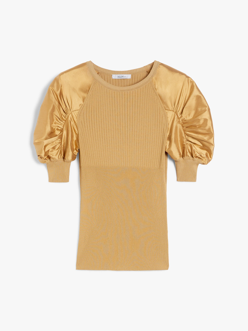 BYE Ribbed viscose jumper - 1