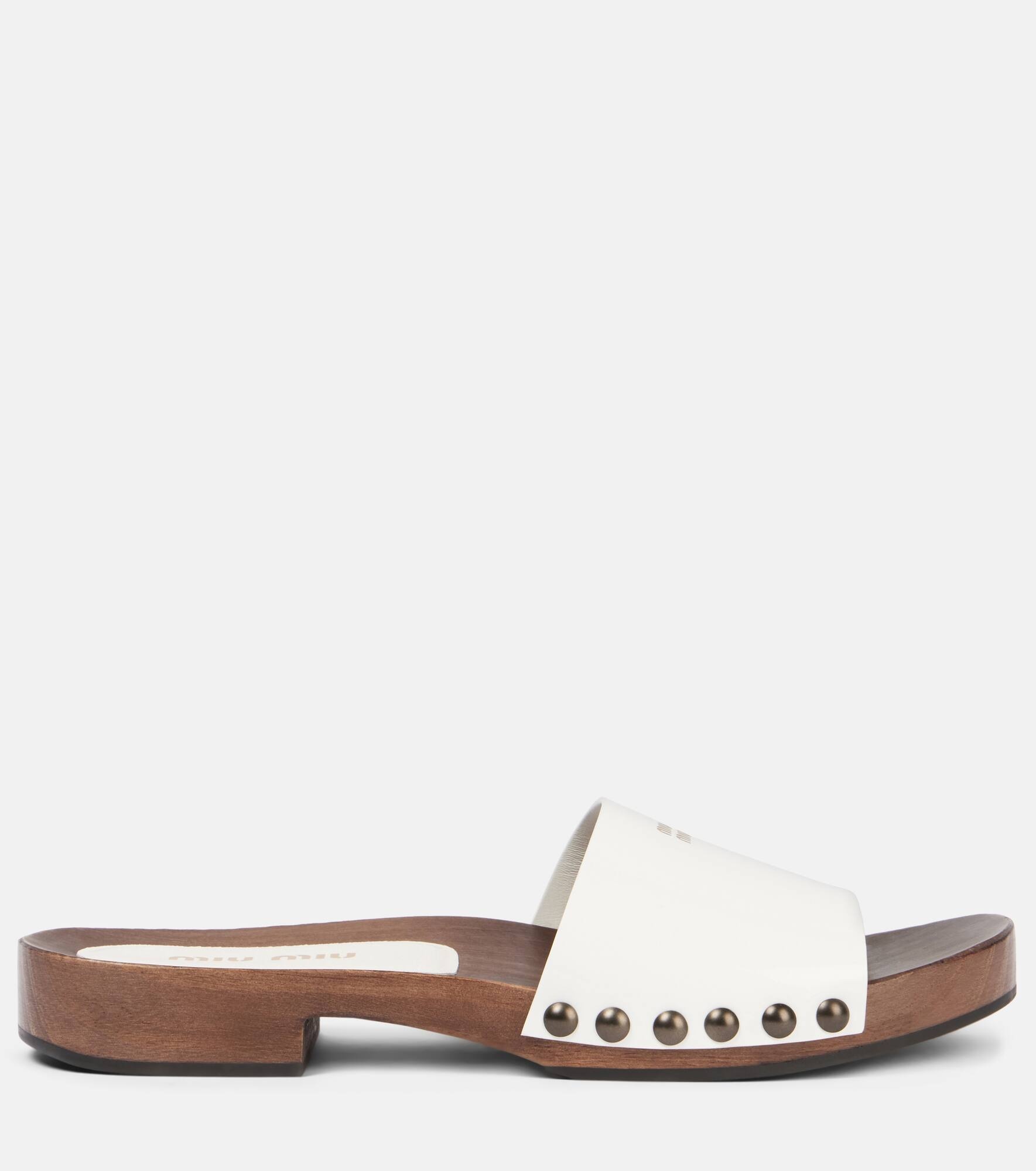 Patent leather clogs - 4