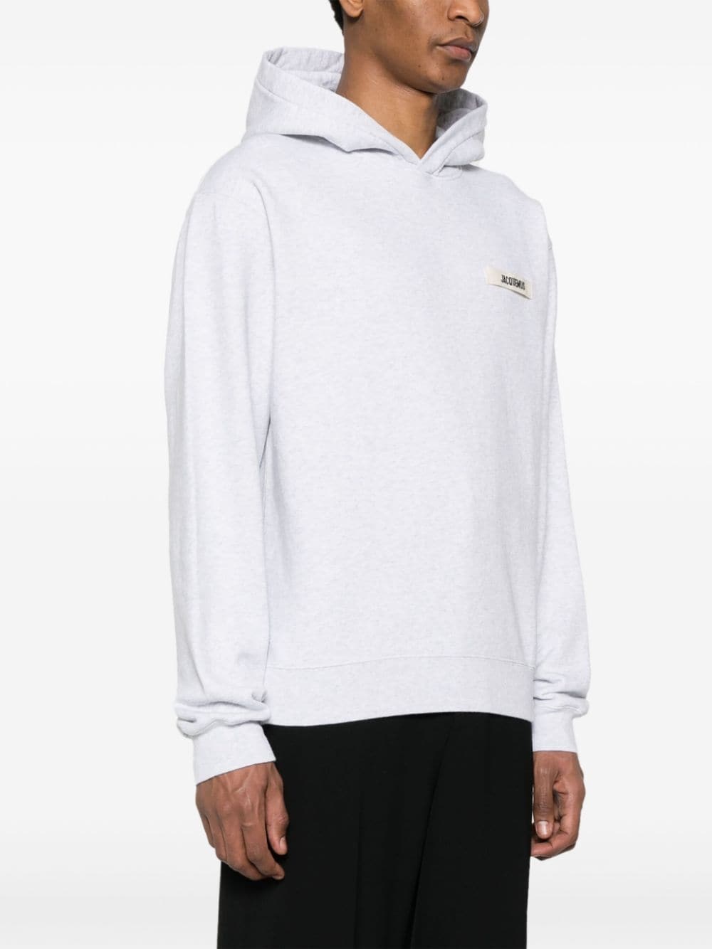 Le Hoodie Gros Grain cotton hoodie - 3