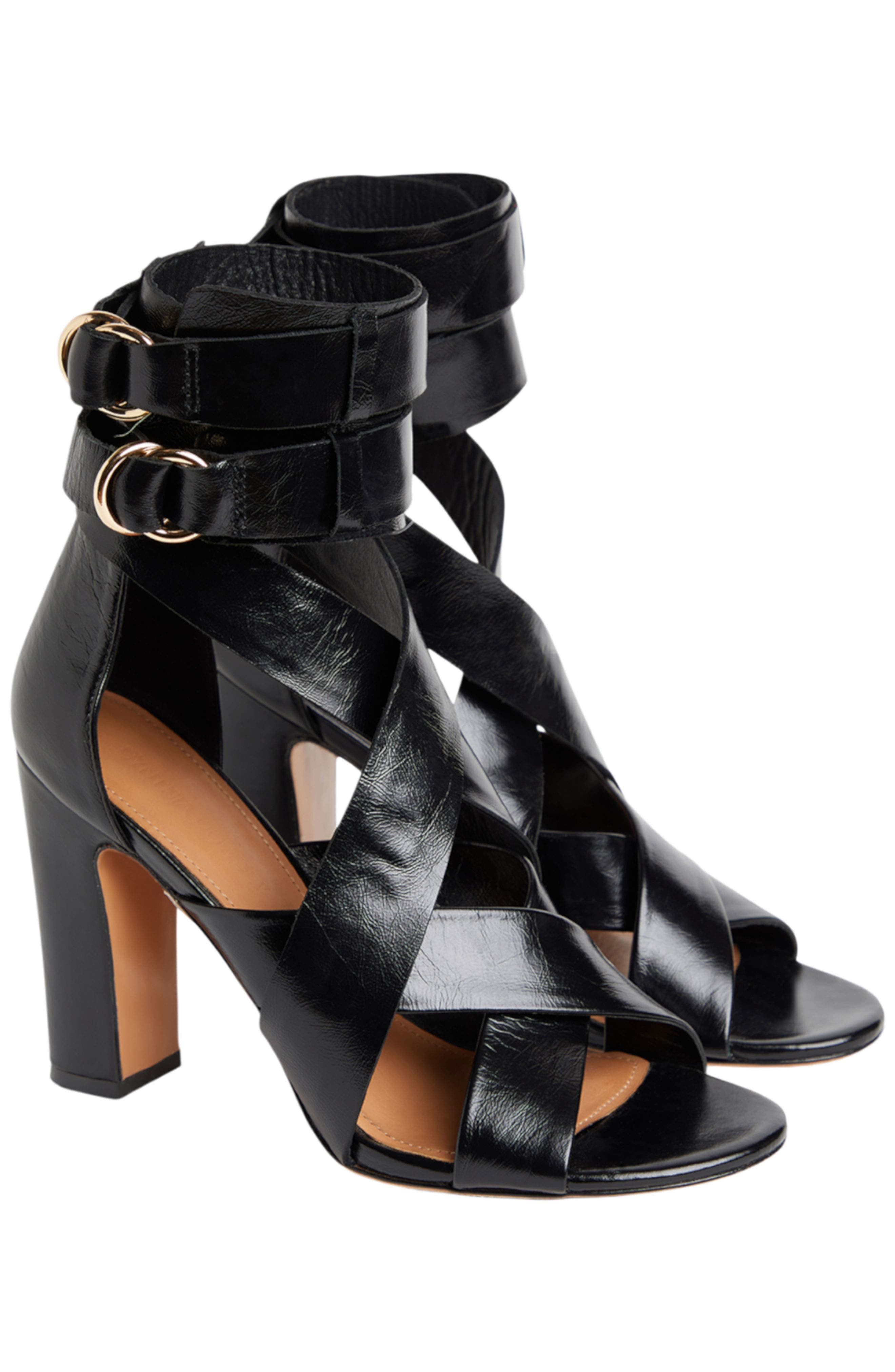 Cynthia Rowley Cece Wrap Heel in Black at Nordstrom - 2