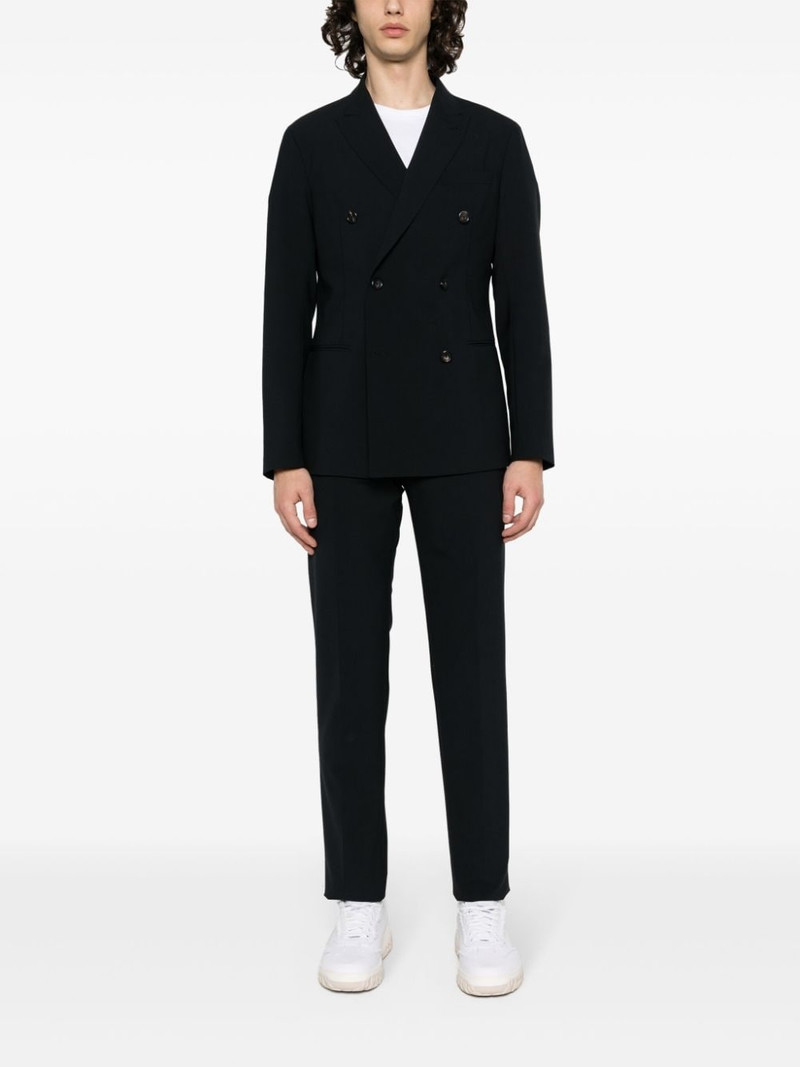 EMPORIO ARMANI double-breasted suit outlook