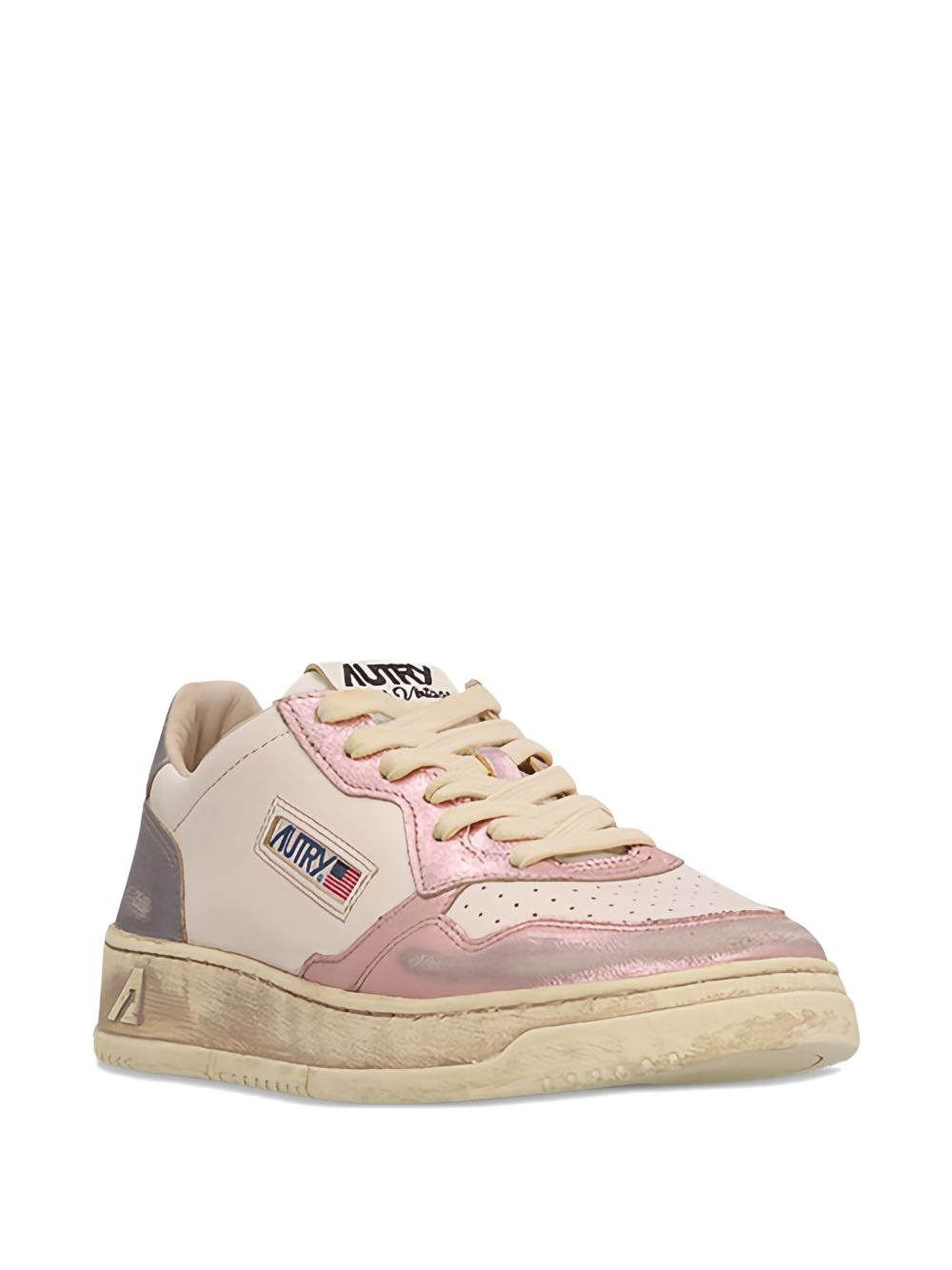 logo-patch sneakers - 2