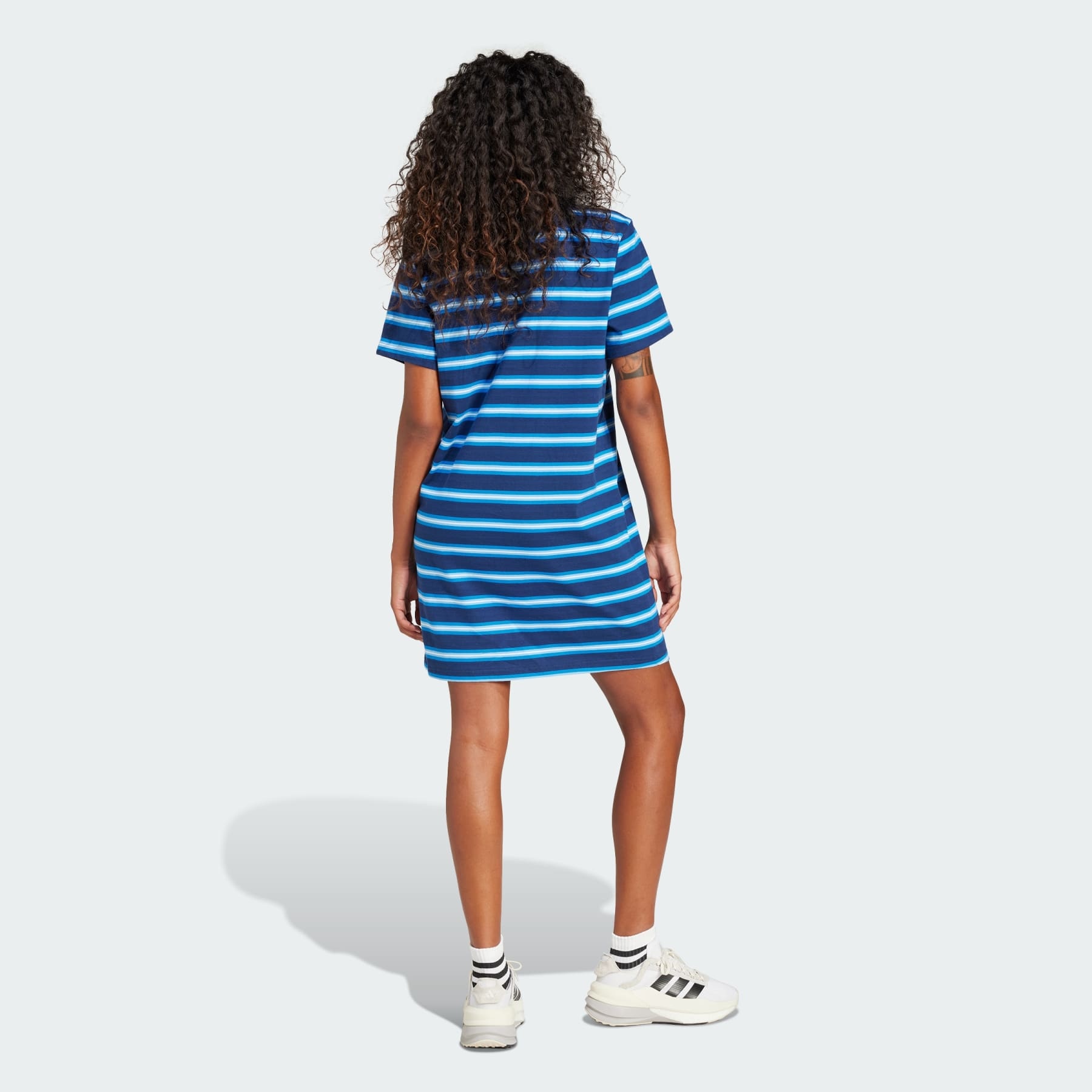 Stripe Pack Graphic Tee Dress - 3
