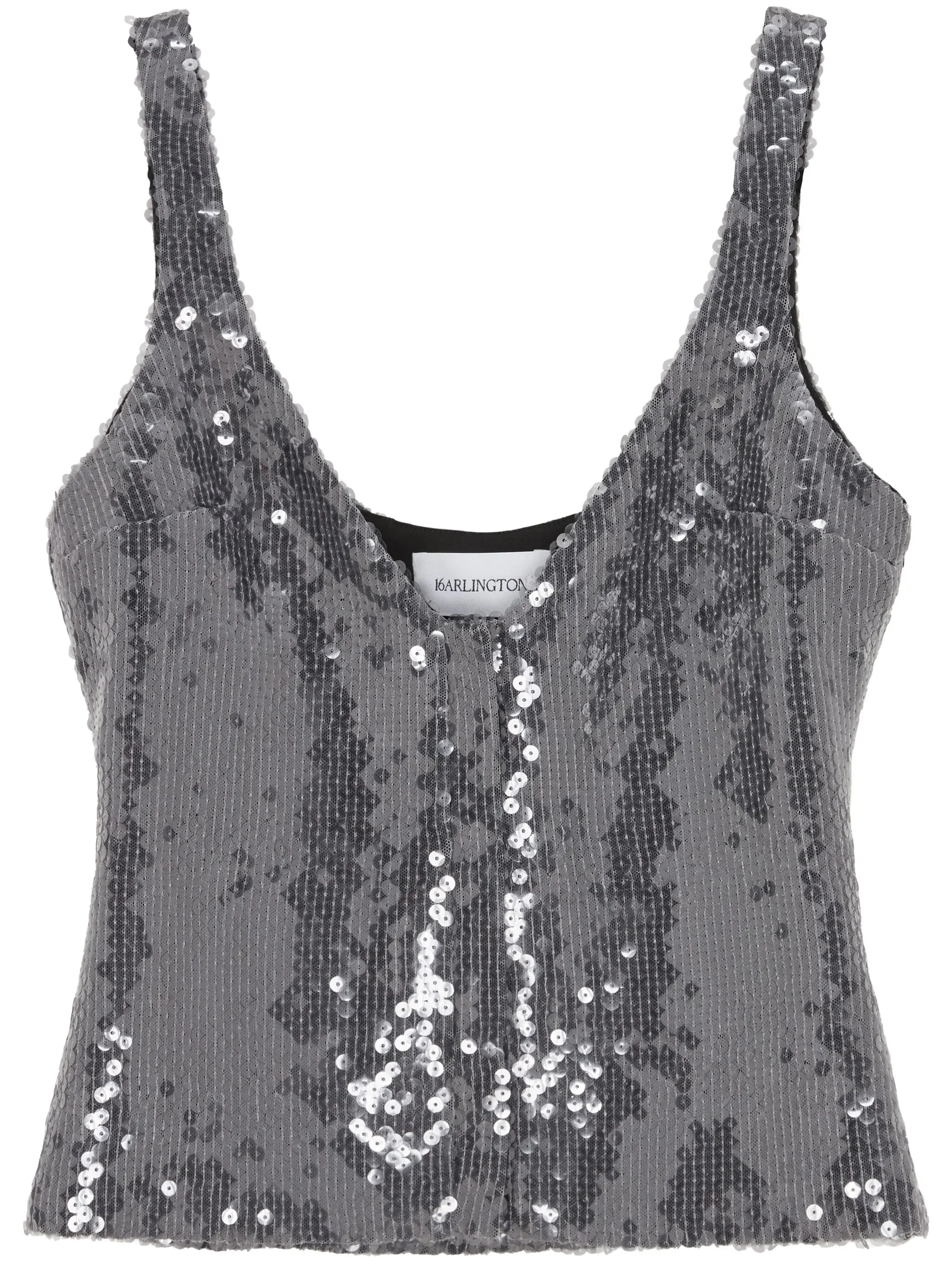 Devereau sequin-embellished top - 1