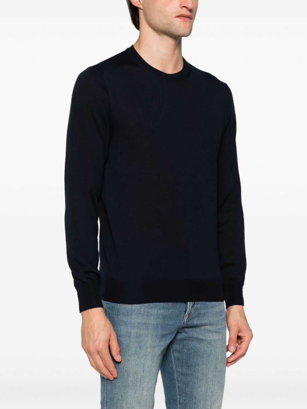 crew-neck merino jumper - 3