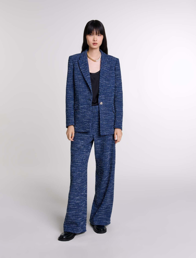 maje Tweed jacket outlook