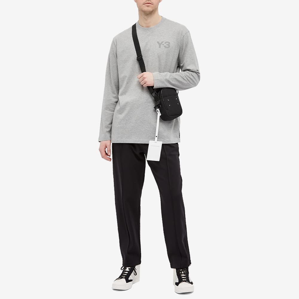 Y-3 Long Sleeve Classic Chest Logo Tee - 5