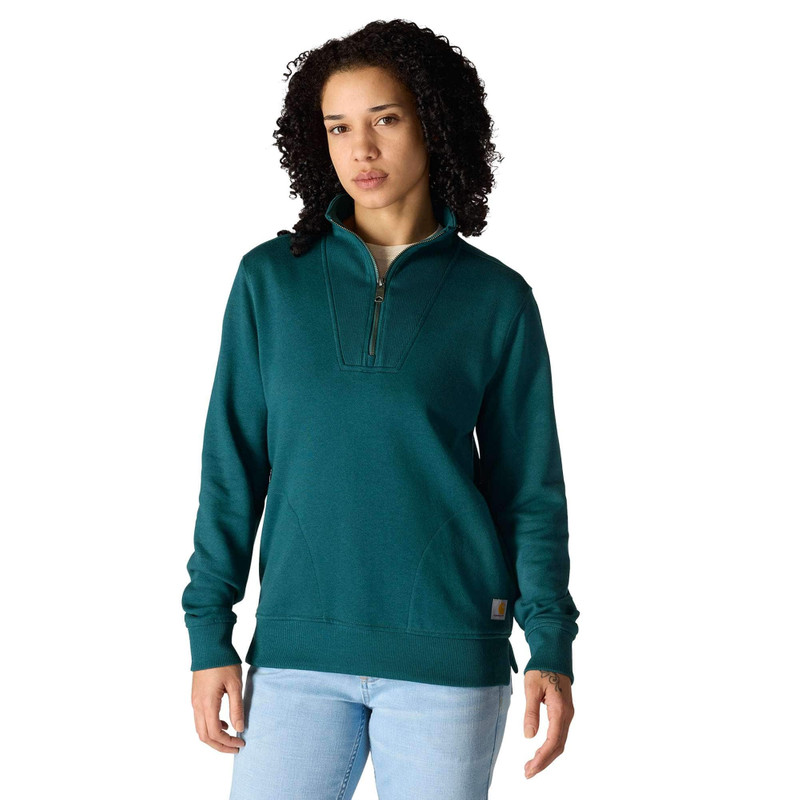 Women's TENCEL™ Fiber Series Half-Zip Sweatshirt 1