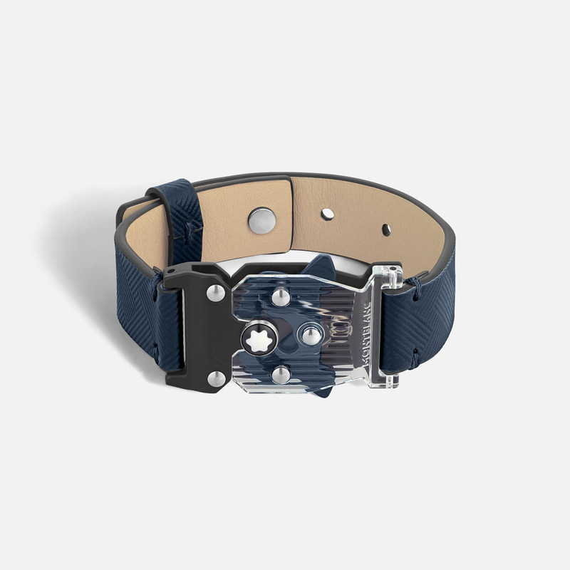 Bracelet with M_LOCK closing Montblanc Extreme 3.0 Collection ink blue 1