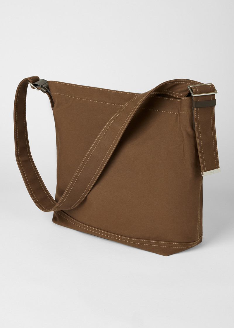 Organic-Cotton Blend Khaki Tote Bag 3