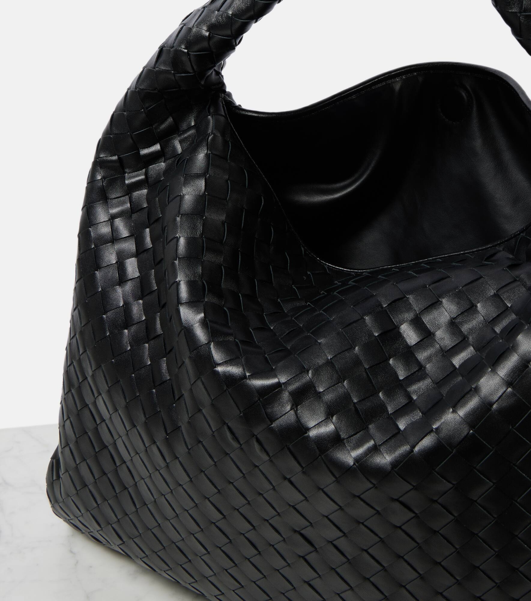 Hop Large leather tote bag - 3