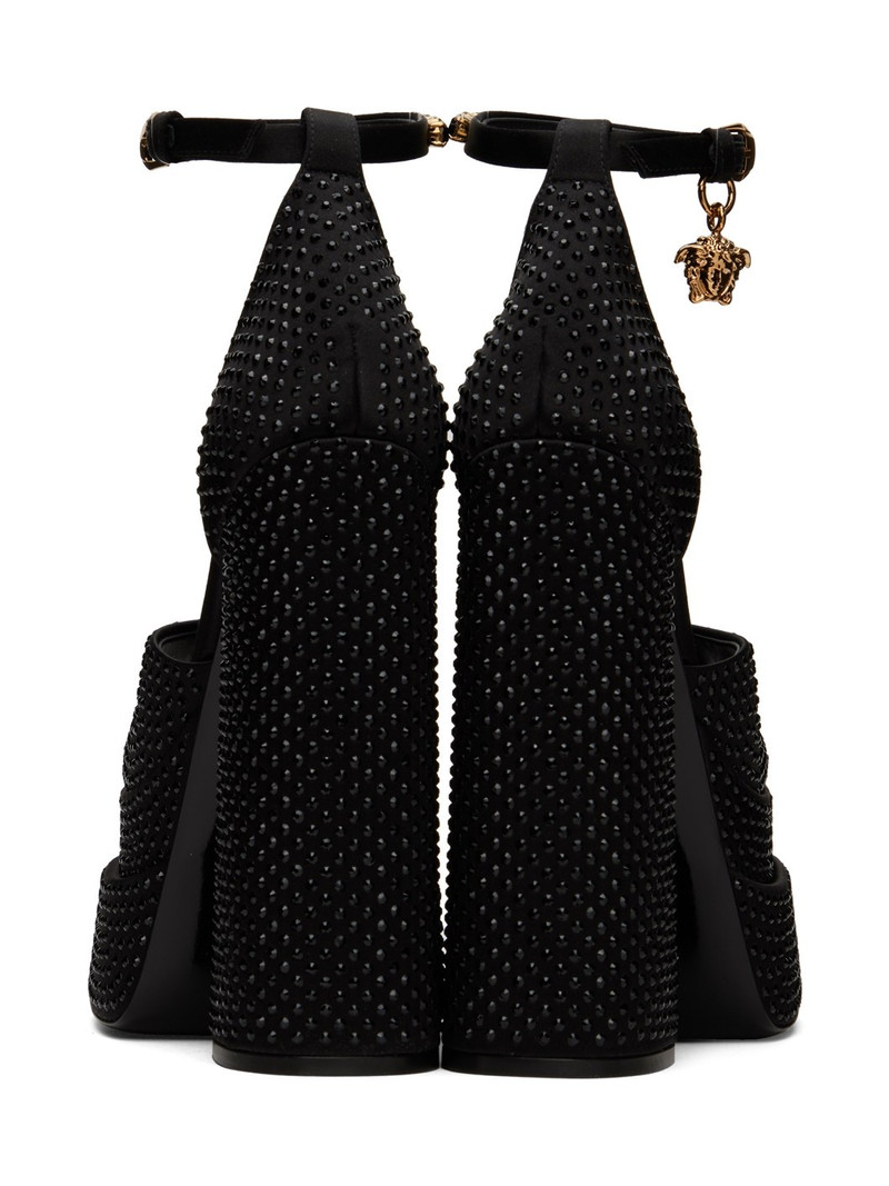 Black Medusa Aevitas Platform Sandals 2