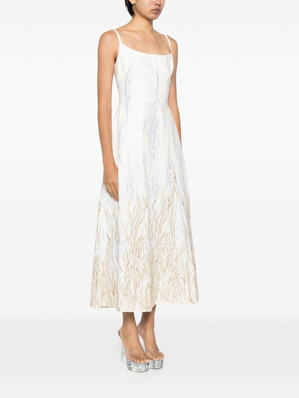 Arboreal midi dress - 3