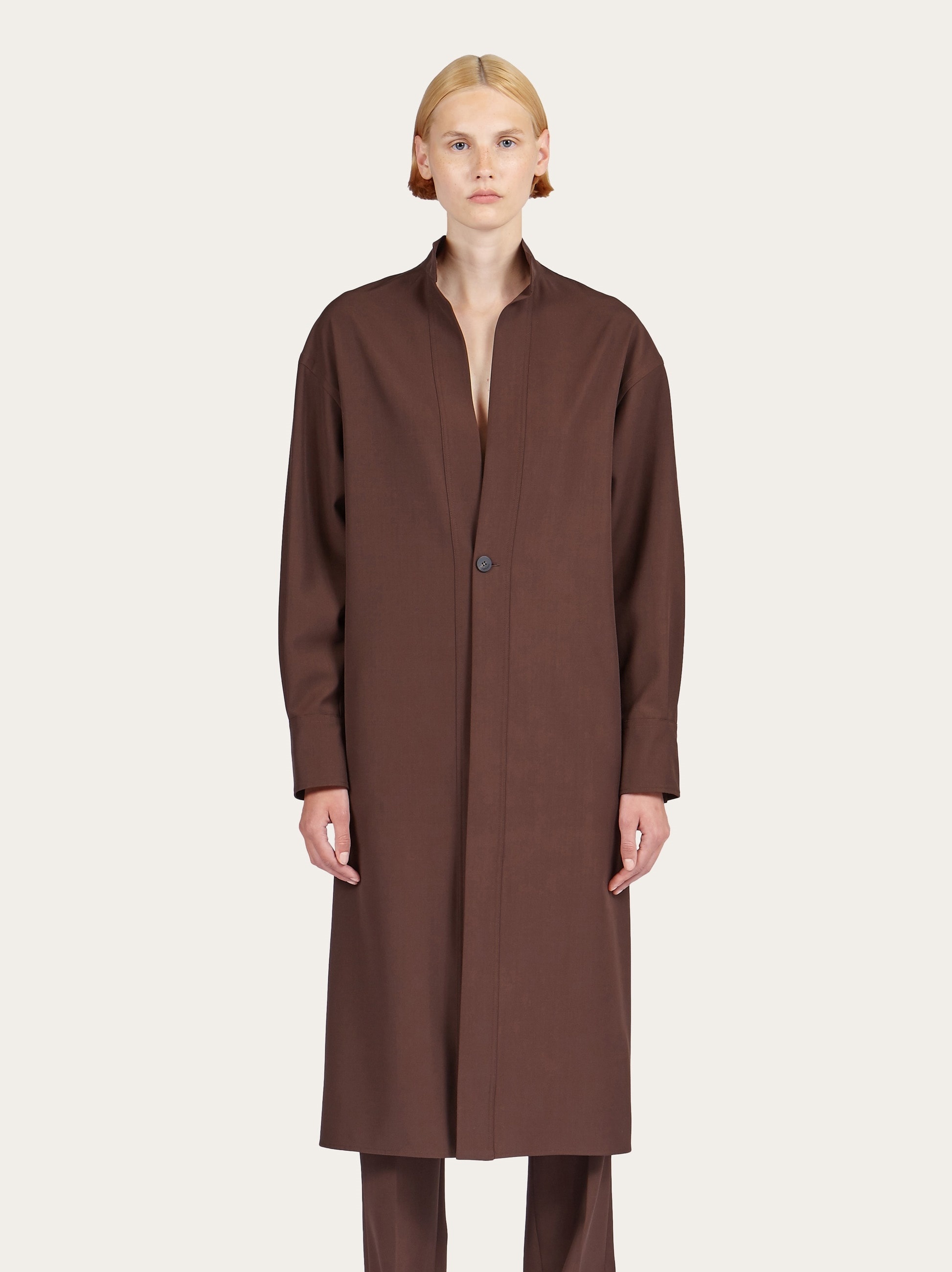 Pure wool shirt dress - 2