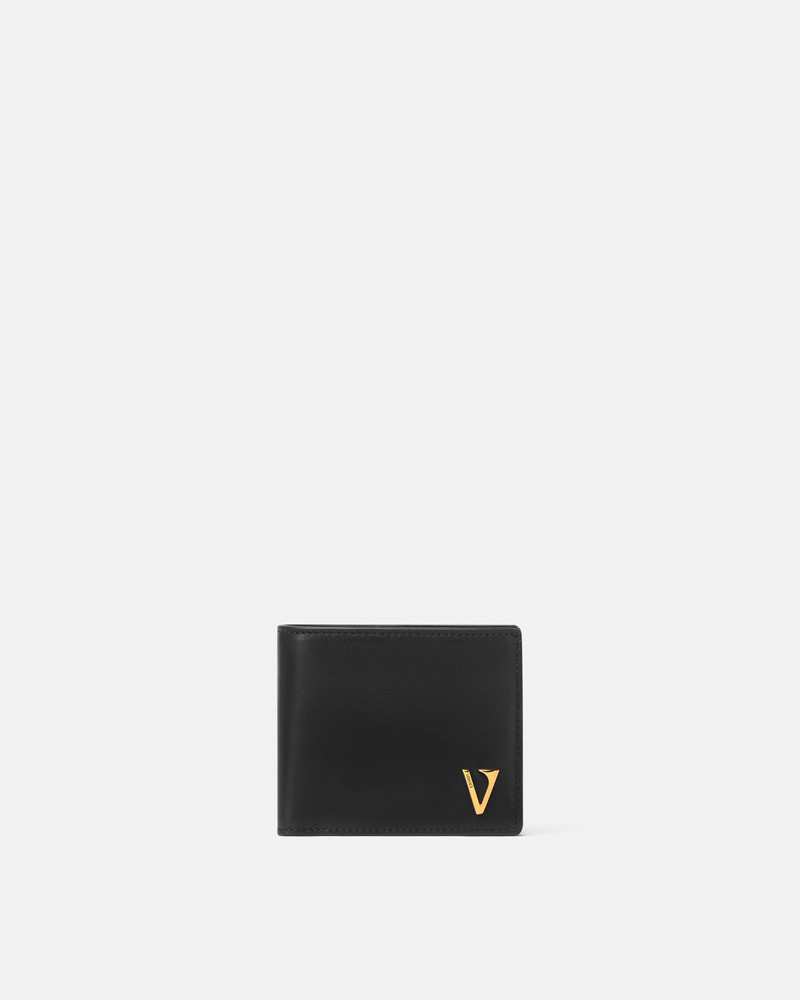 V Leather Wallet 1
