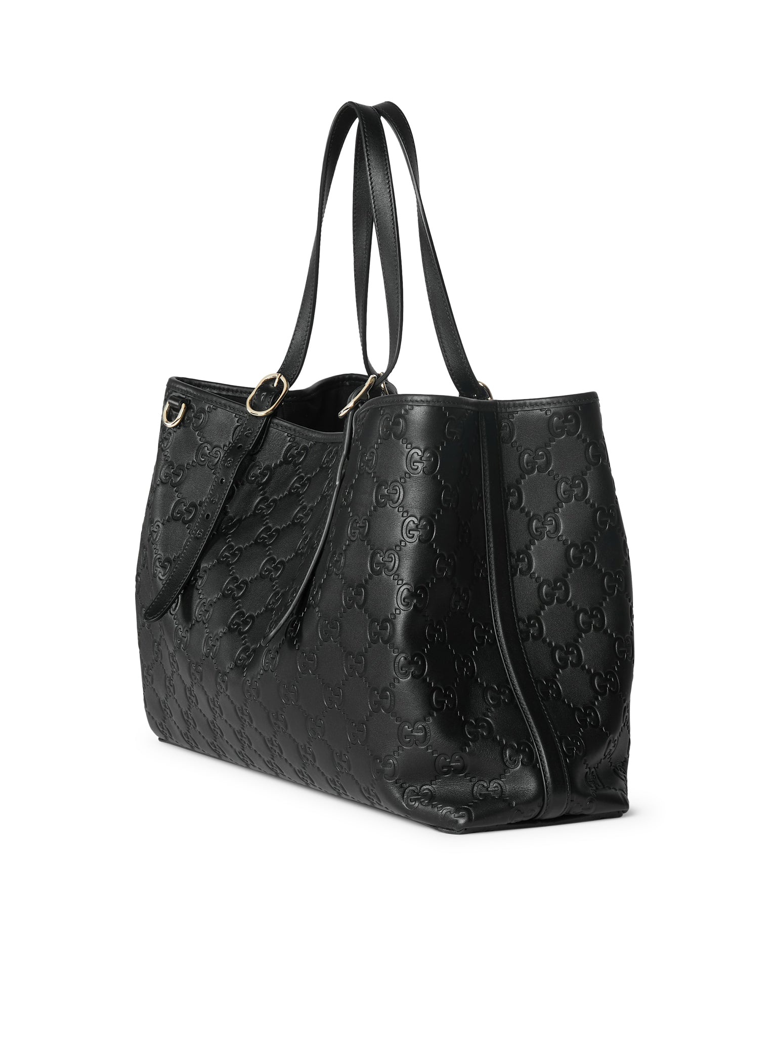 LARGE GG EMBLEM SHOPPING BAG - 4