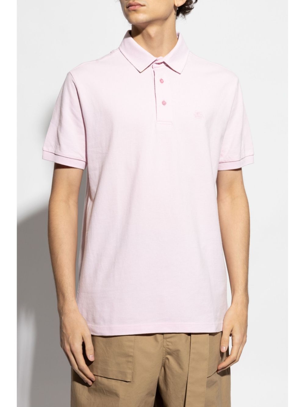 embroidered polo shirt - 3