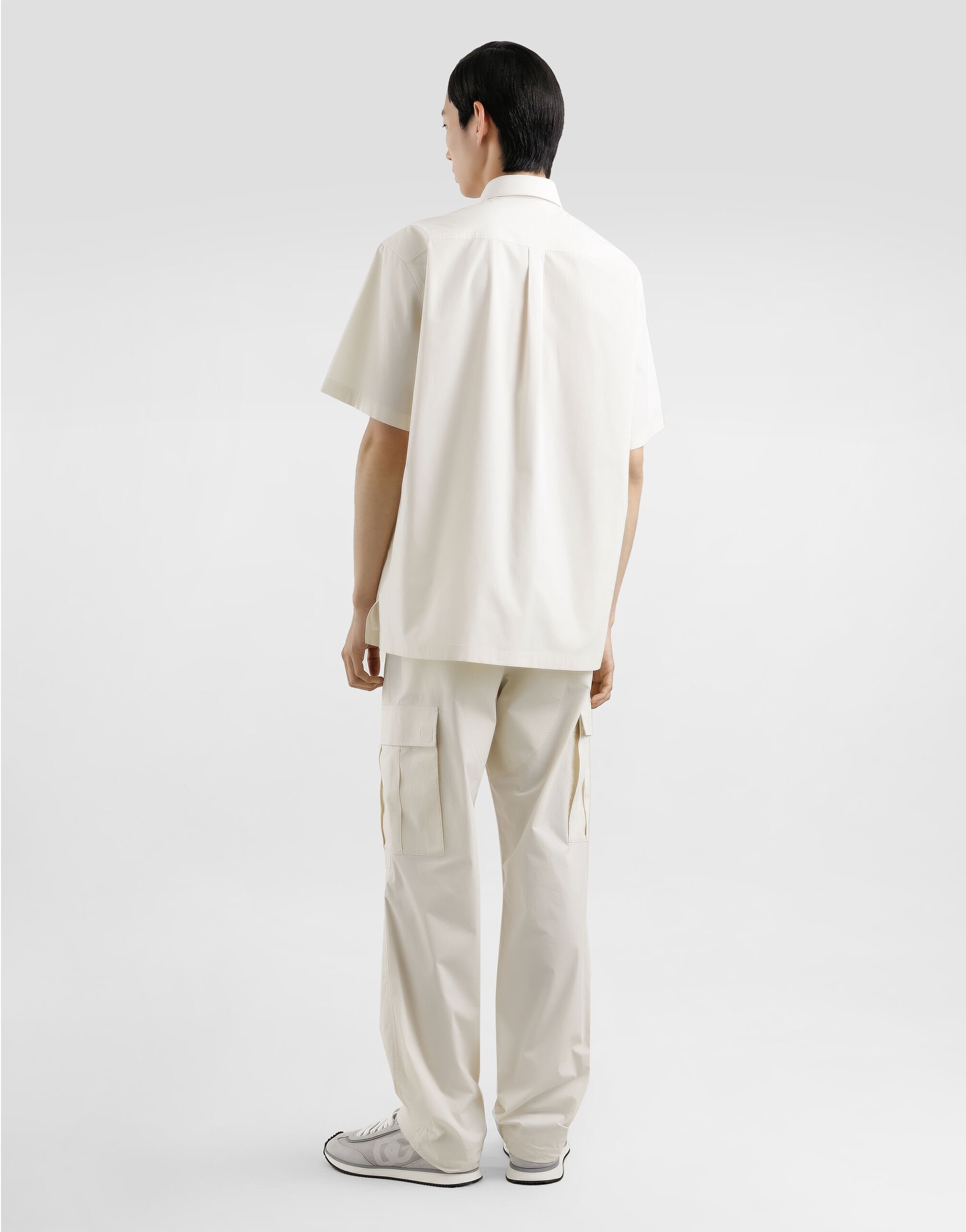 Poplin shirt with tag - 3