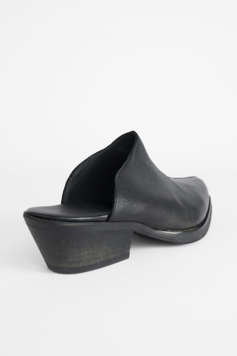 Mule Slip On Black 4
