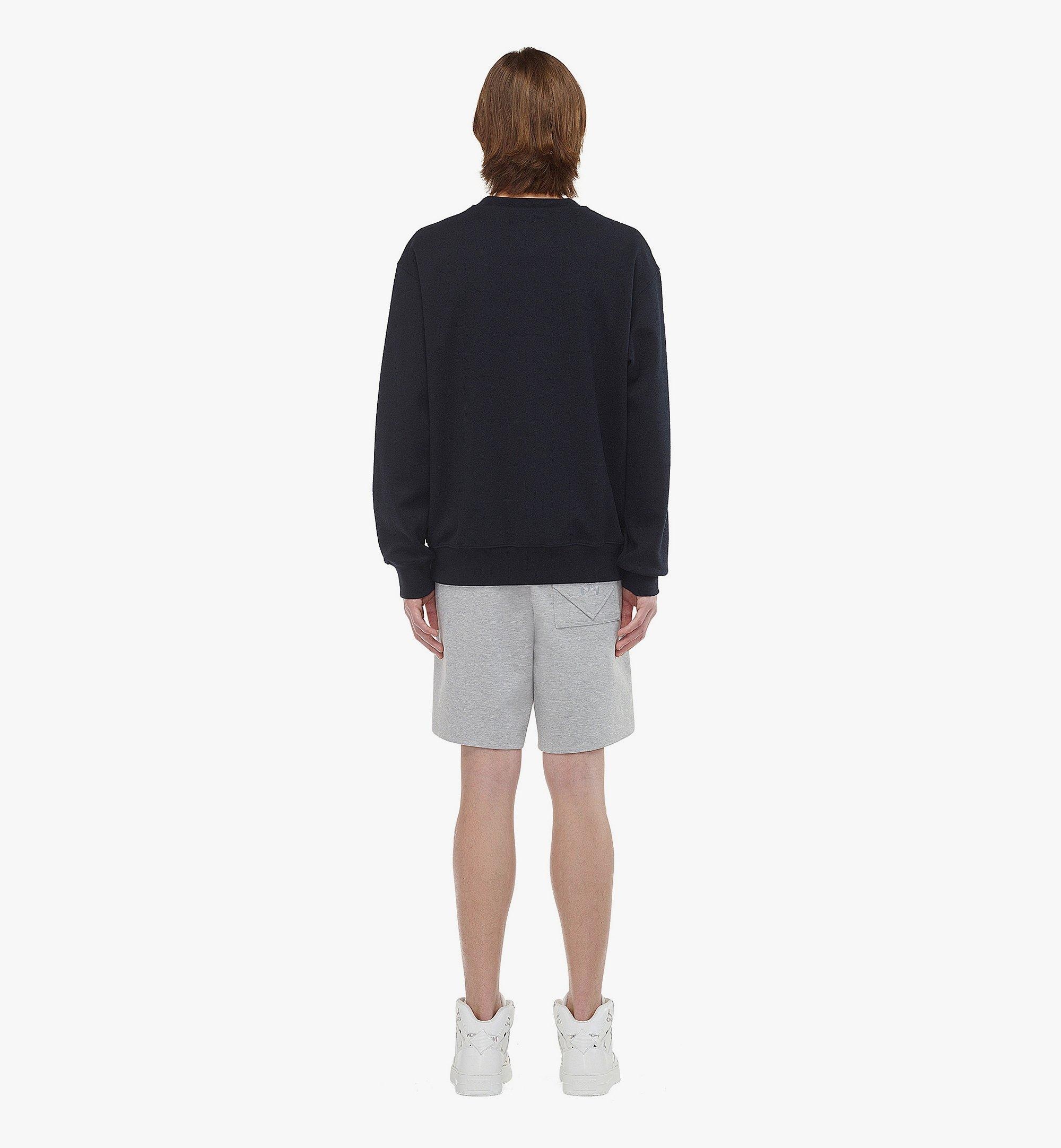 Logo Patch Bouclé Sweatshirt - 5