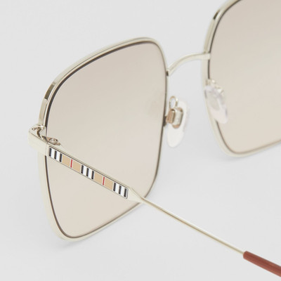 Burberry Oversized Square Frame Sunglasses outlook