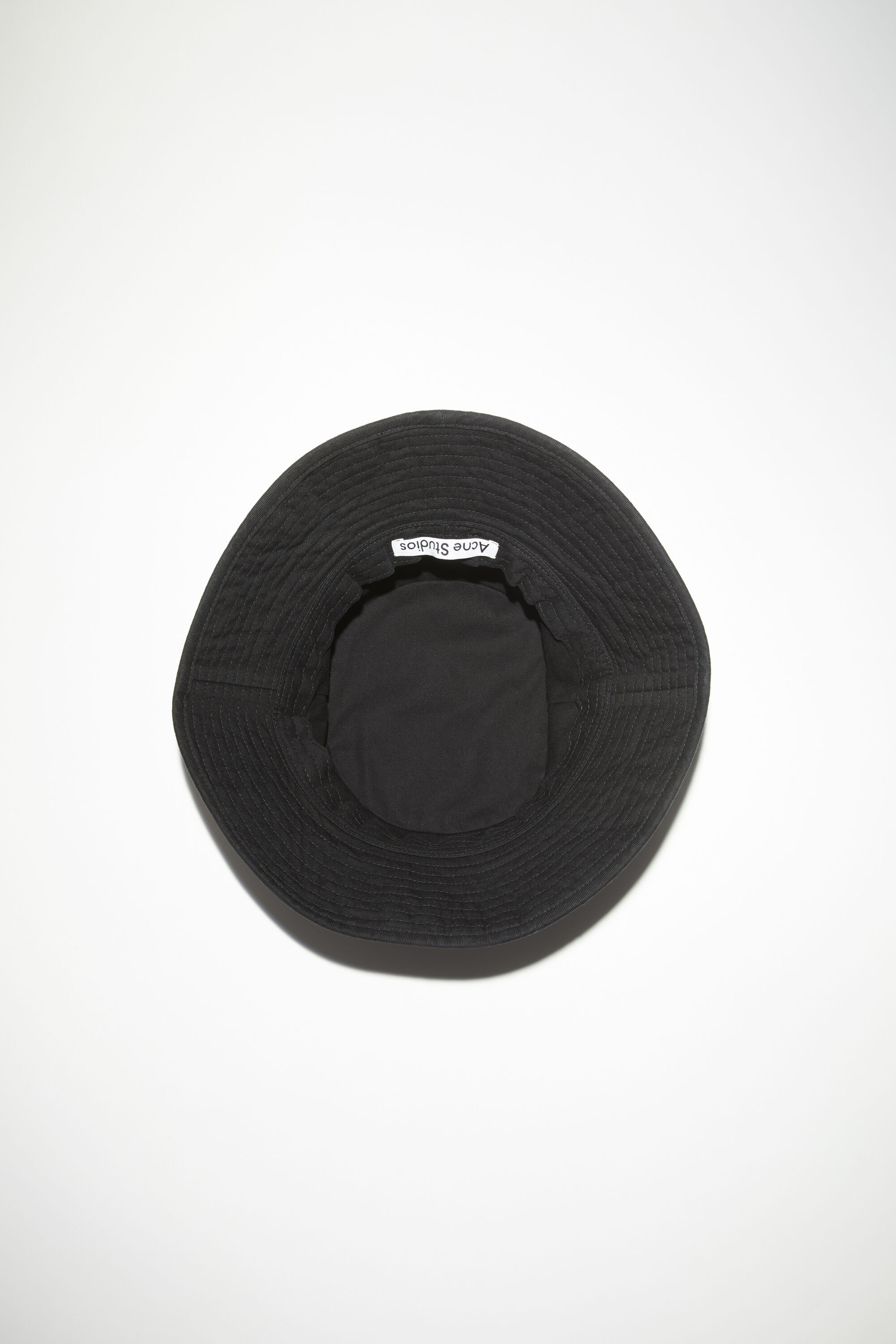 Twill bucket hat - Black - 4