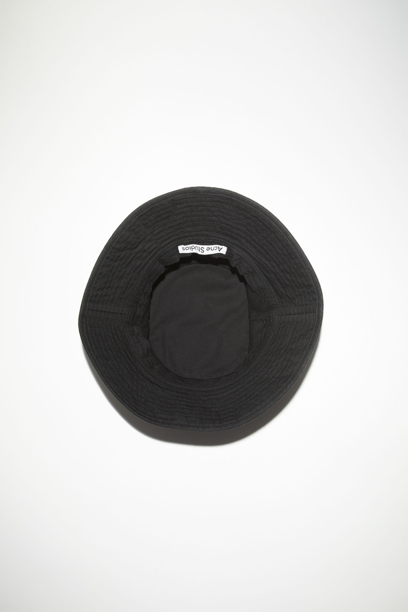 Twill bucket hat - Black 4