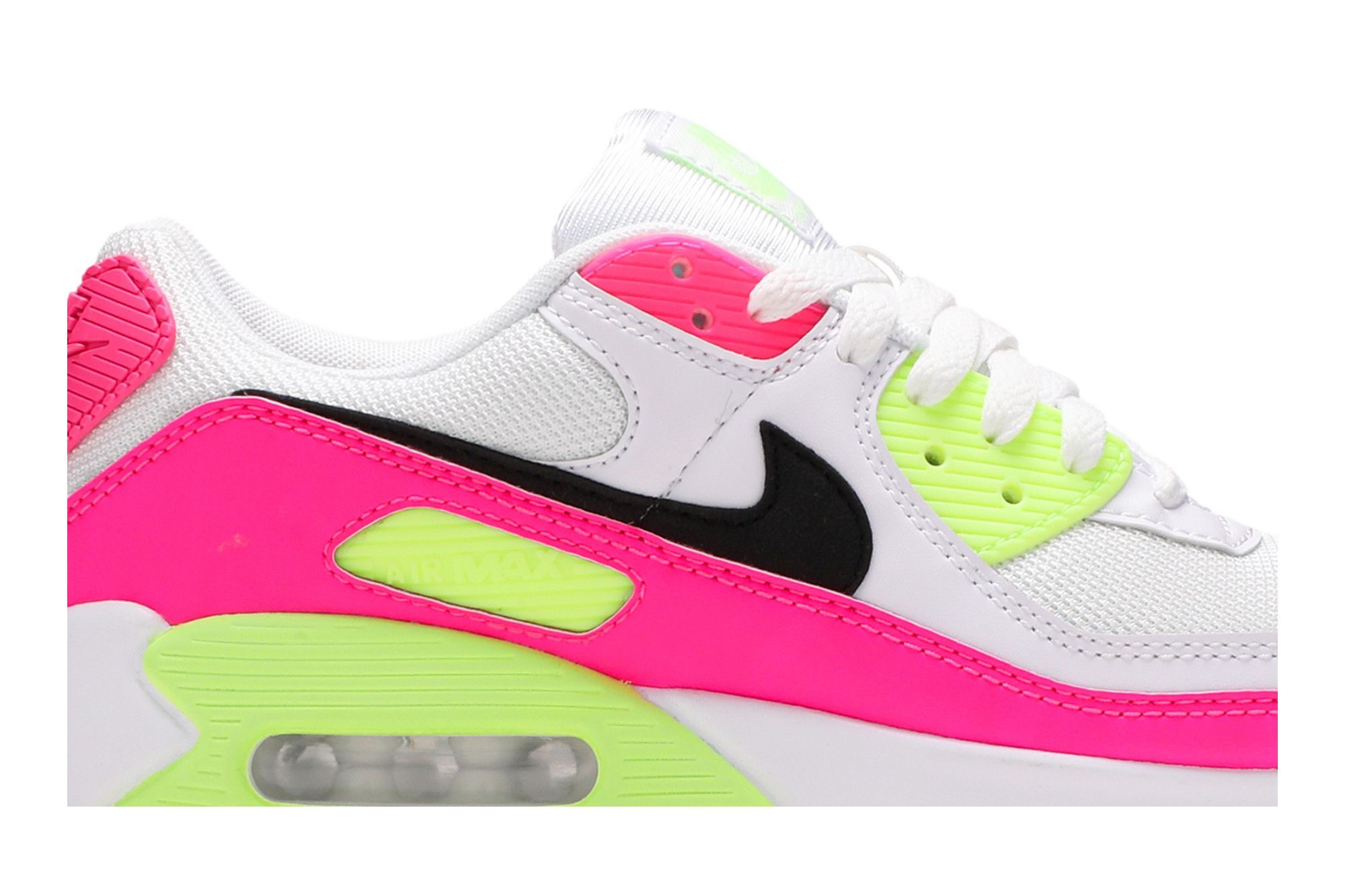 Wmns Air Max 90 GS 'Pink Volt' - 2