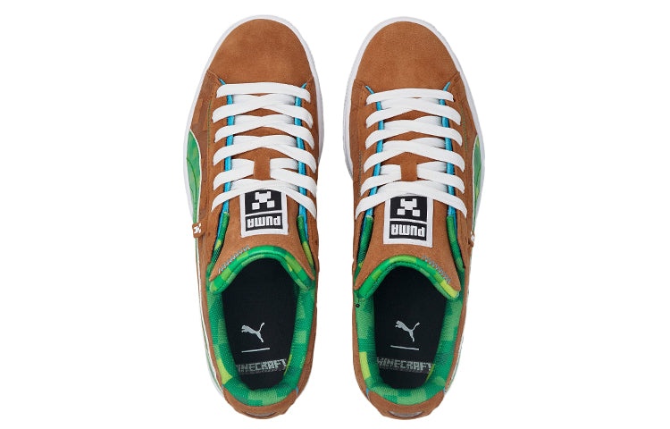 PUMA Minecraft x Suede 'Grass Block' 386290-01 - 4