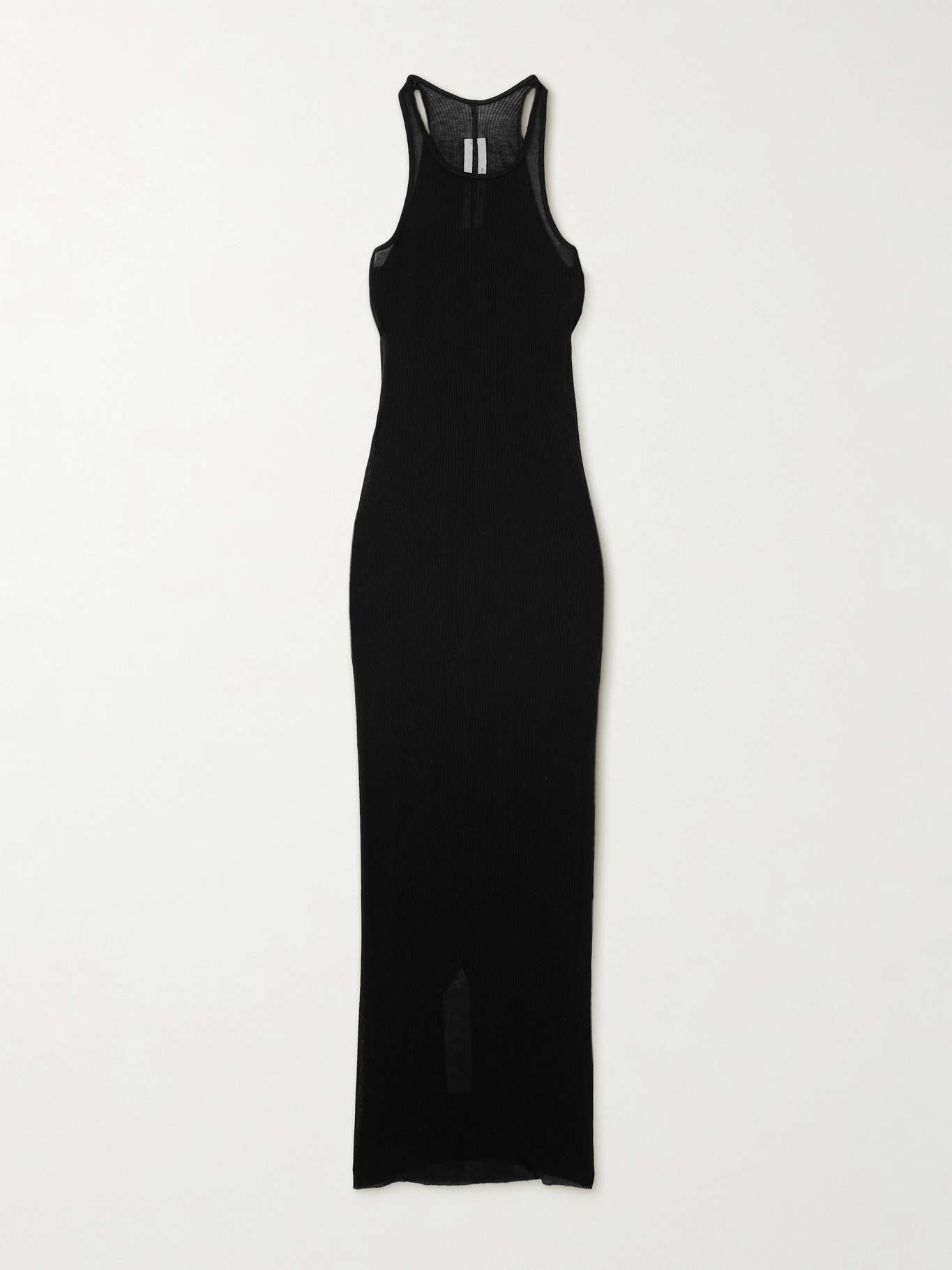 Ribbed jersey midi dress - 1