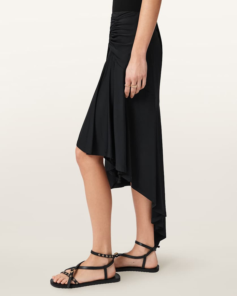 ANNALIE JERSEY MIDI SKIRT 7