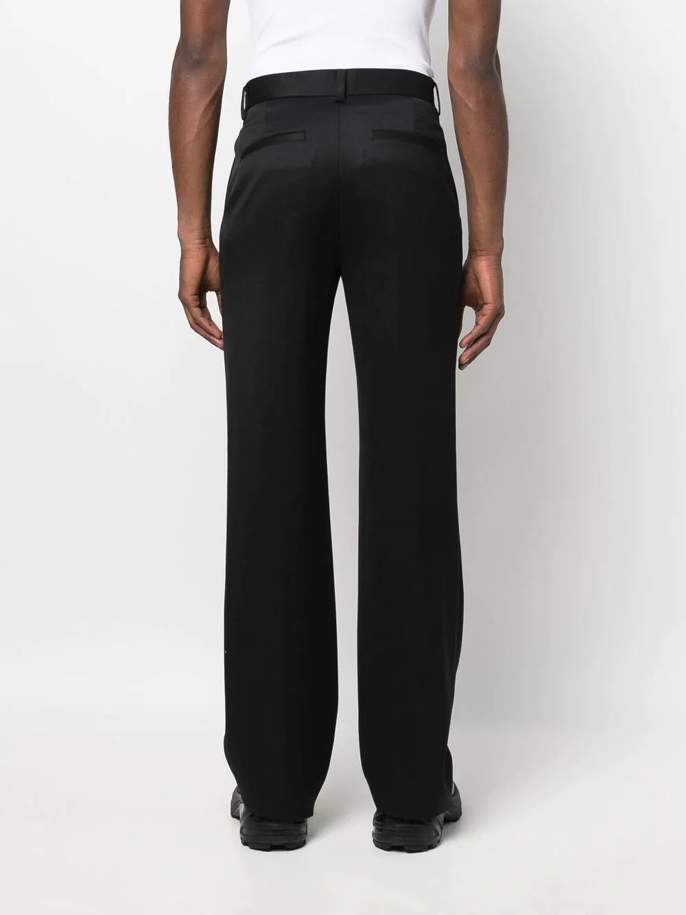 straight-leg trousers - 4