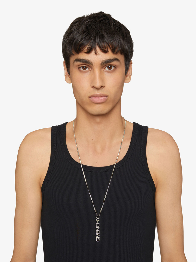 GIVENCHY NECKLACE IN METAL WITH CRYSTALS 3
