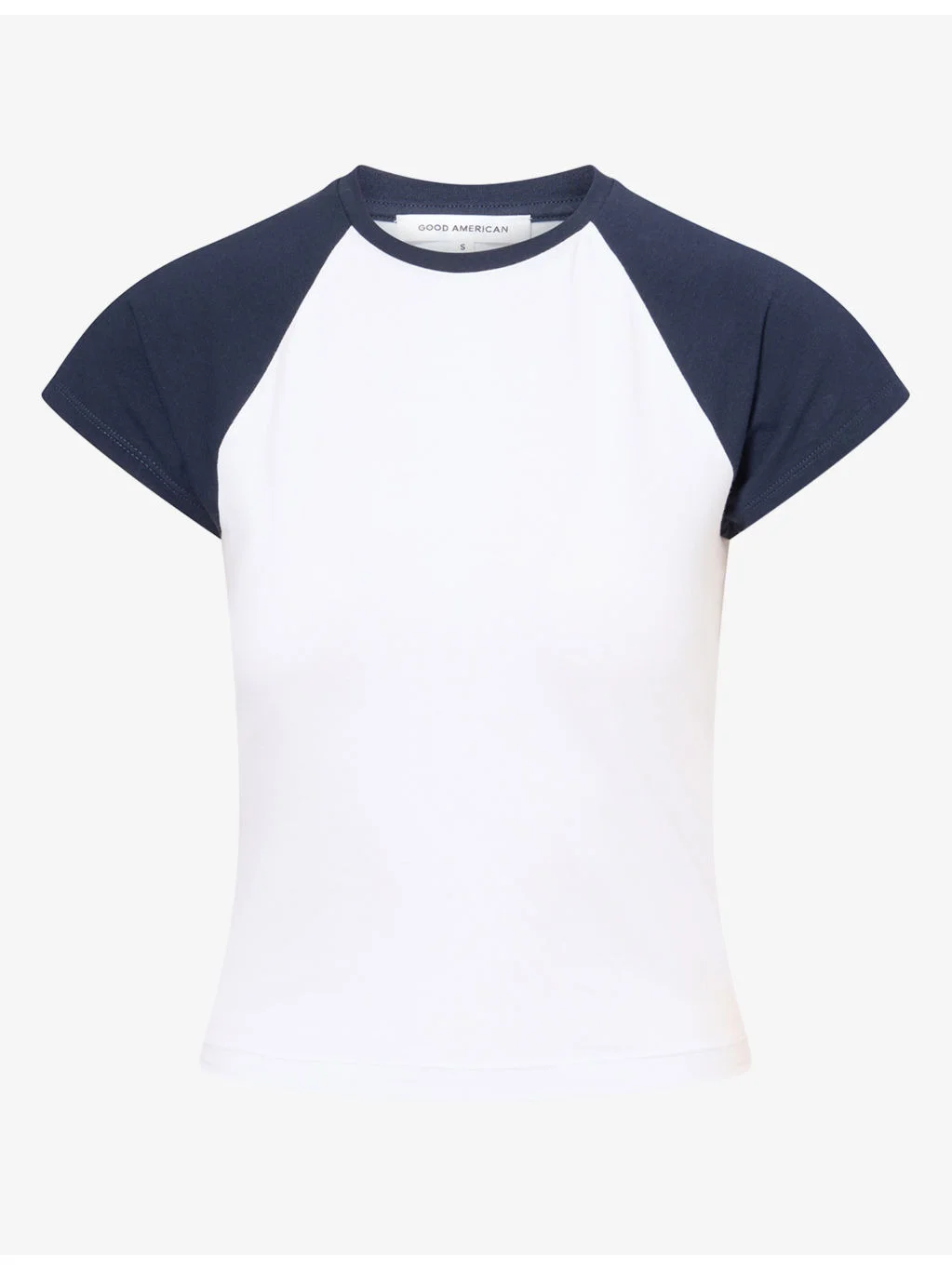Short-Sleeve Raglan-Sleeve Cotton-Jersey T-Shirt - 1