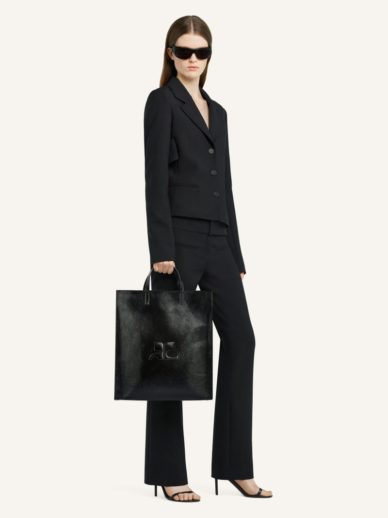 AC NAPLACK LEATHER TOTE BAG 3