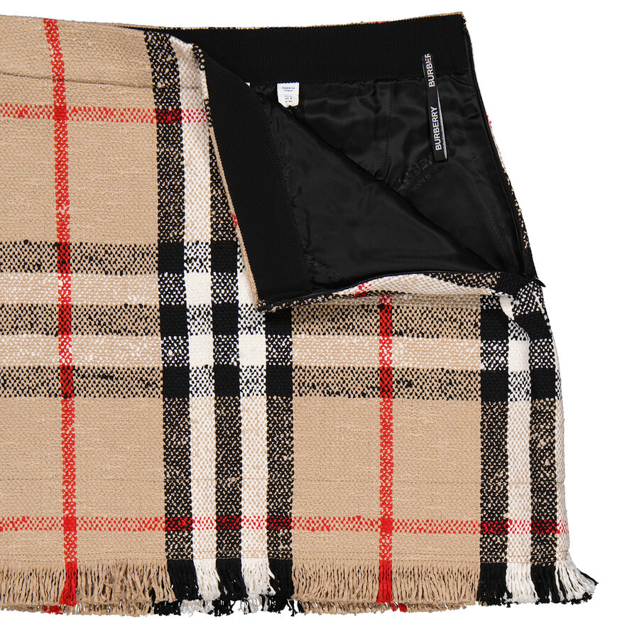 Burberry Checked Mini Skirt - 2