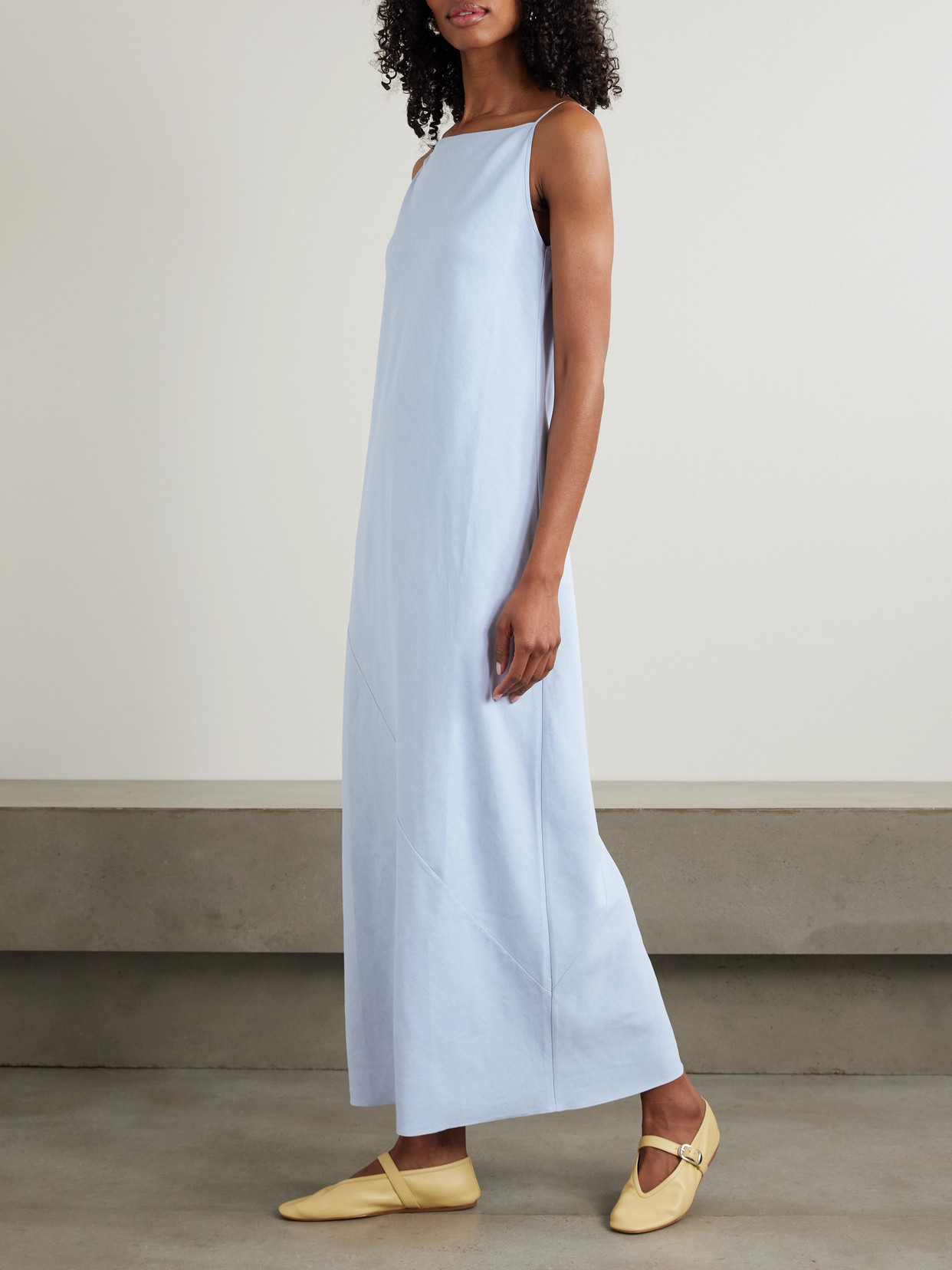 Hemp-blend Maxi Dress - 4