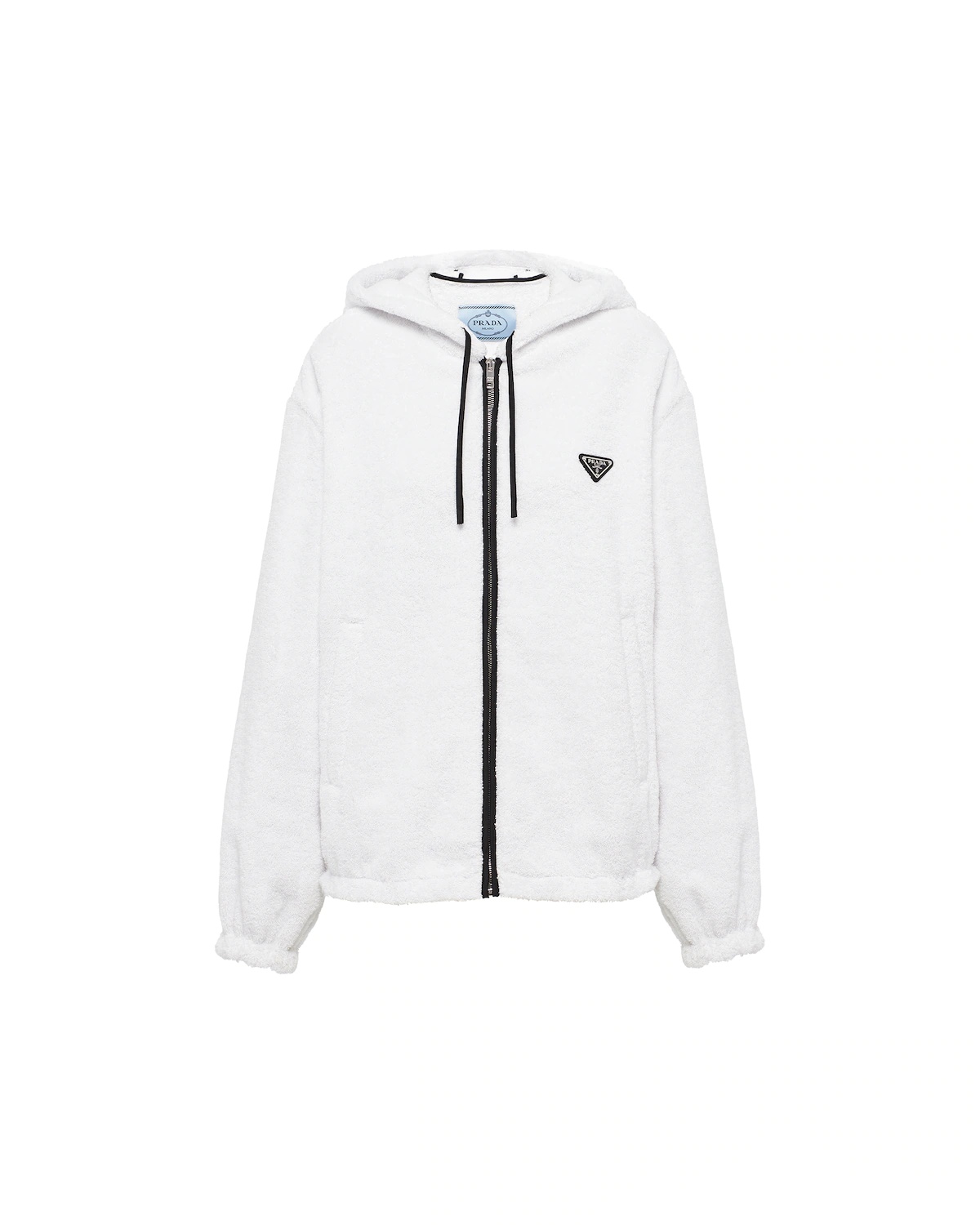 Terry cloth hoodie - 1