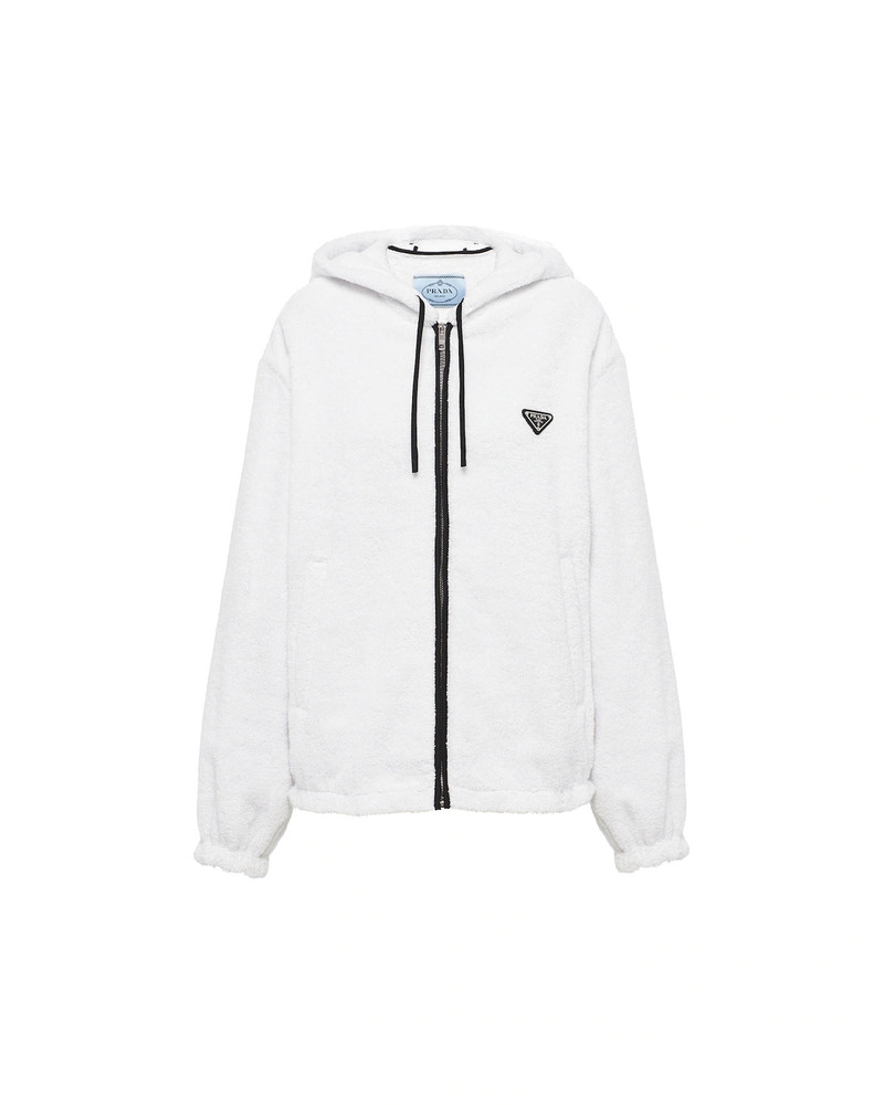 Terry cloth hoodie 1