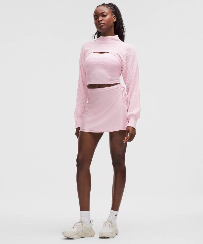Satin Ballet High-Rise Wrap Skirt 1