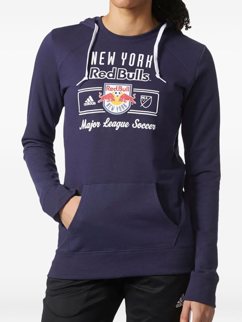 x Red Bull fleece crew-neck hoodie - 1