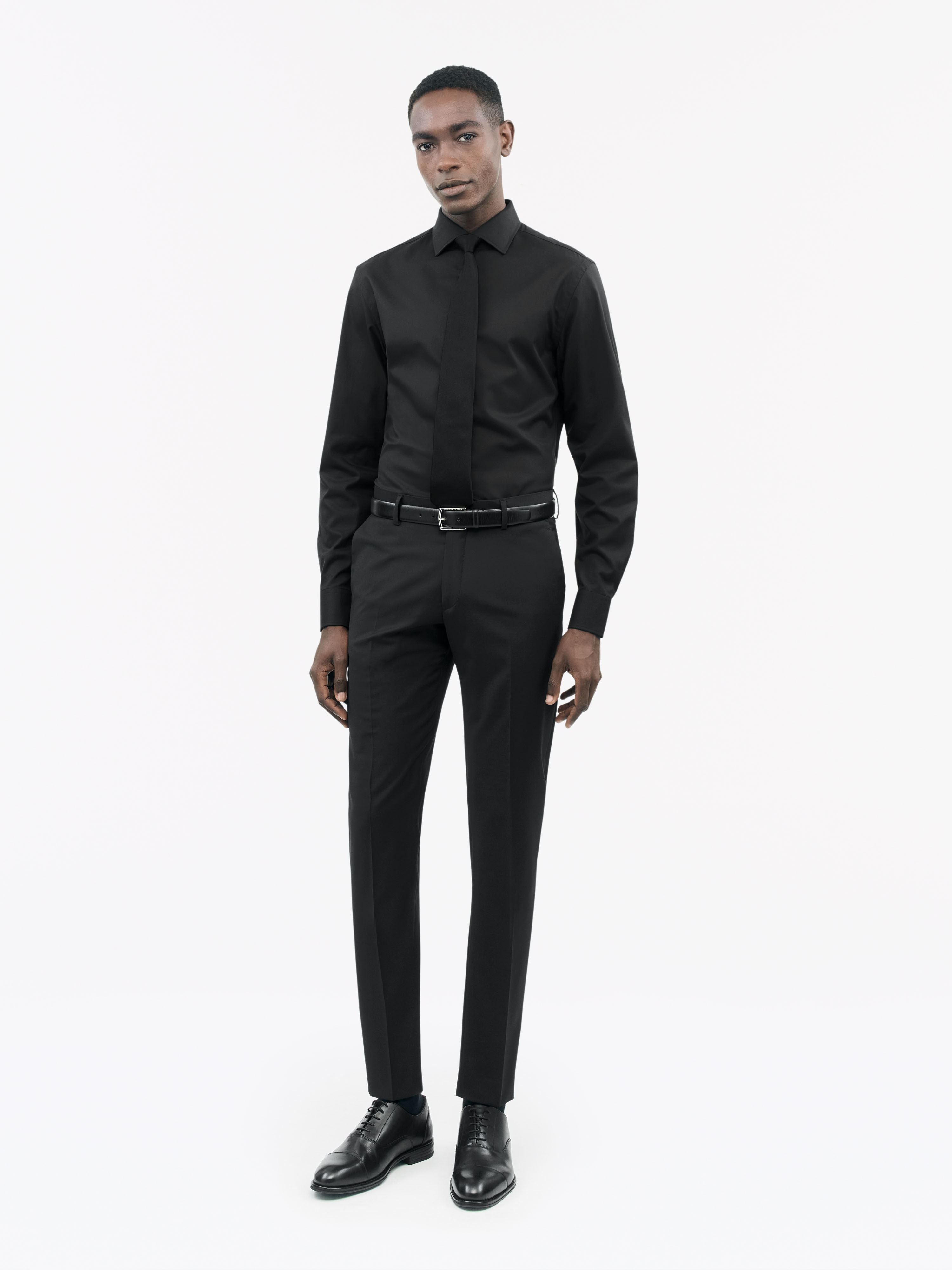 Adley C Cutaway Collar Shirt - 2