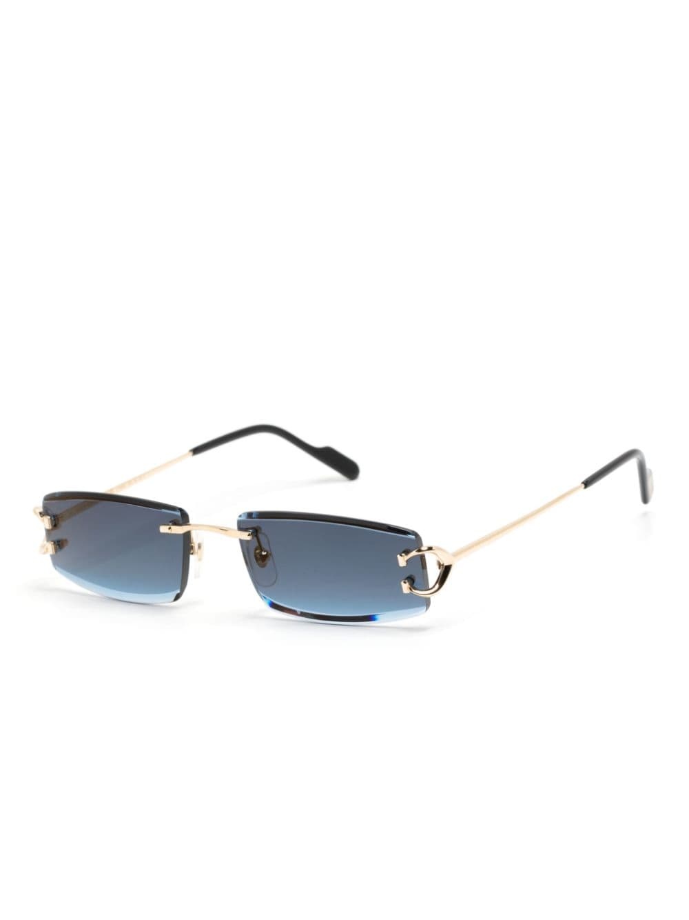 rectangle-frame sunglasses - 2