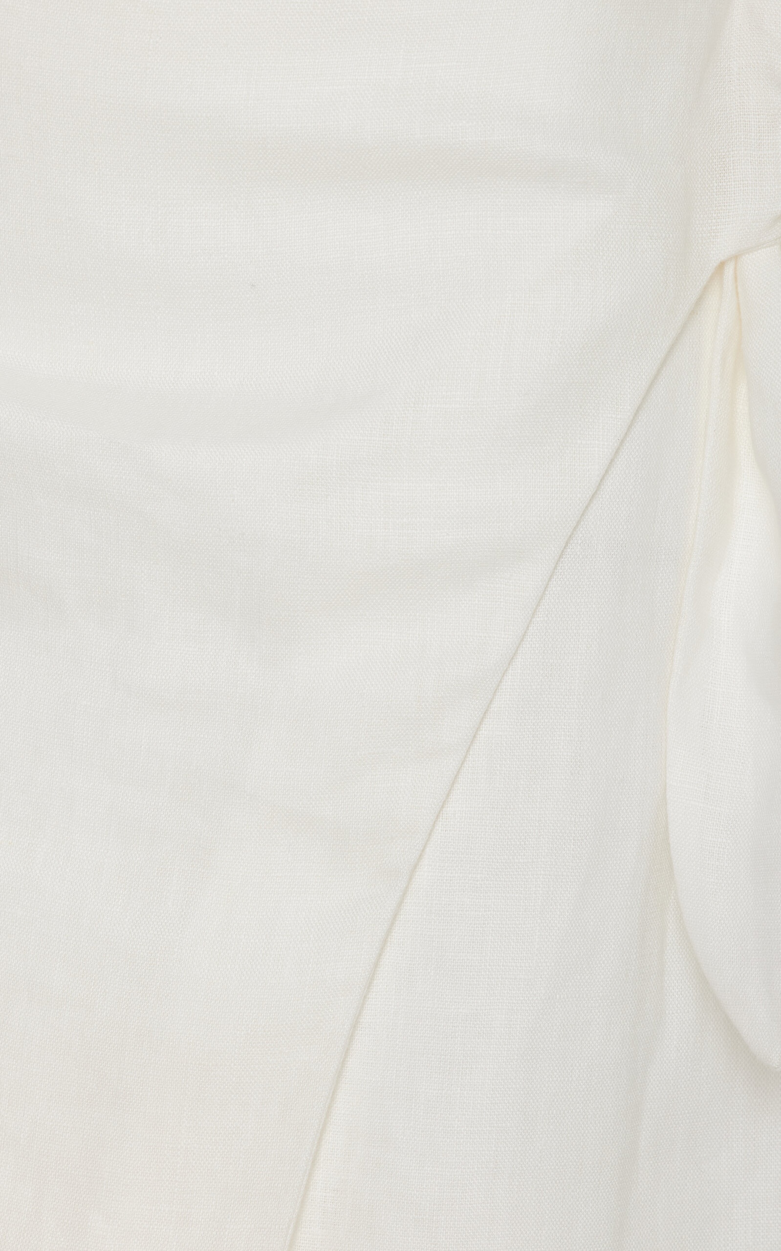 Tamara Linen Midi Dress ivory - 2
