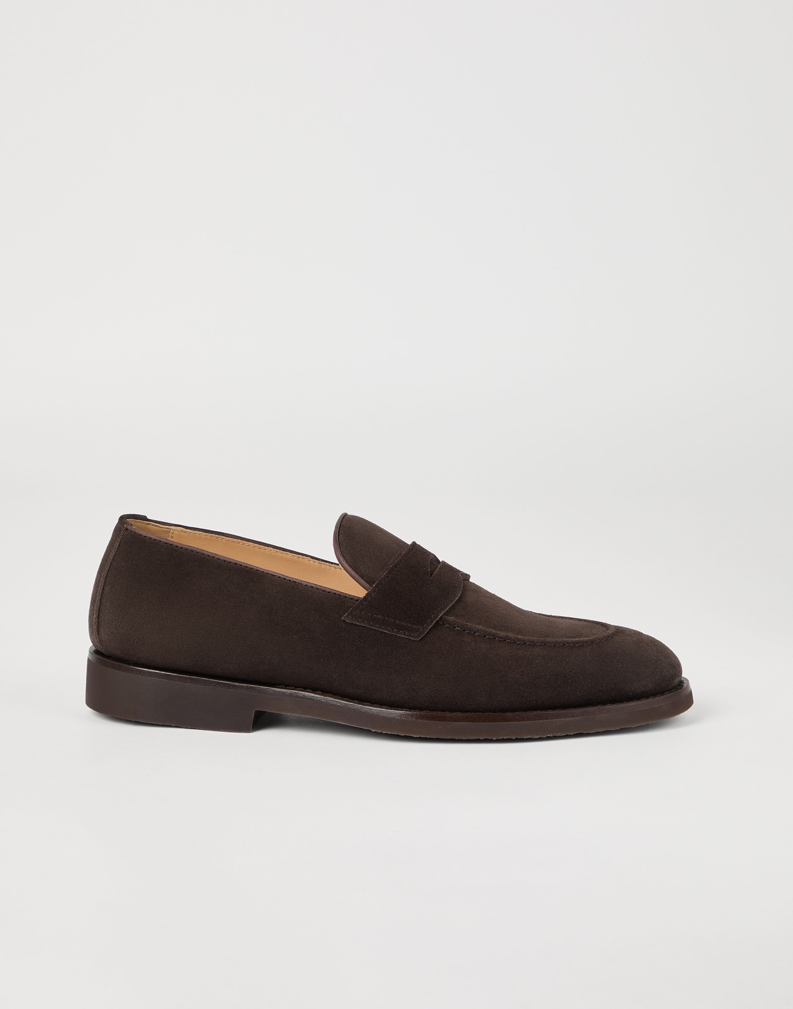 Suede penny loafers - 5
